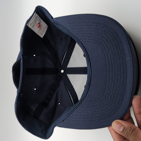 Headline| NWOT Monarch Cable TV Blue Sports Cap Snap Back - Picture 5 of 7